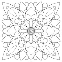 feathered star square 003